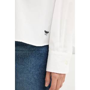 Max Mara Памучна риза AUREO (2615111031600) - answear - 254,06 лв