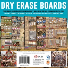 Renegade Game Studios Hadrians Wall and the Anarchy Dry Erase Boards