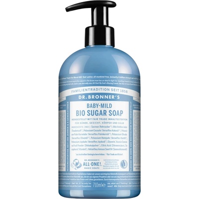 Dr. Bronner's dětské jemné cukrové mýdlo 710 ml