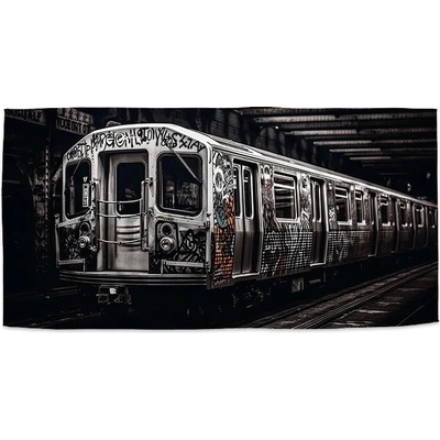 Sablio Uterák Mestské metro s graffiti 70 x 140 cm