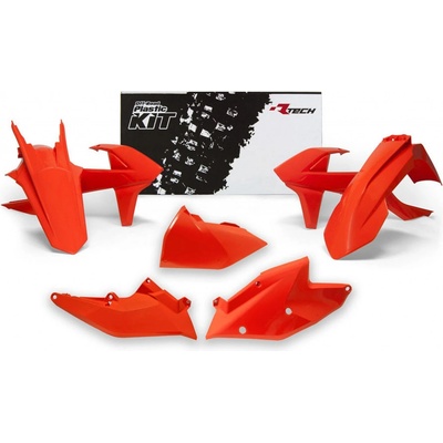 Rtech sada plastů KTM 5 dílů včetně levého krytu vzduch filtru oranžová