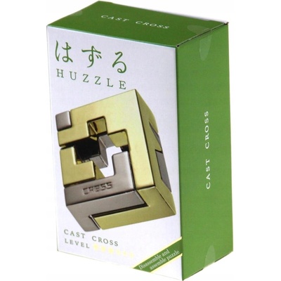 Eureka! Hanayama Cast Cross - kovový hlavolam