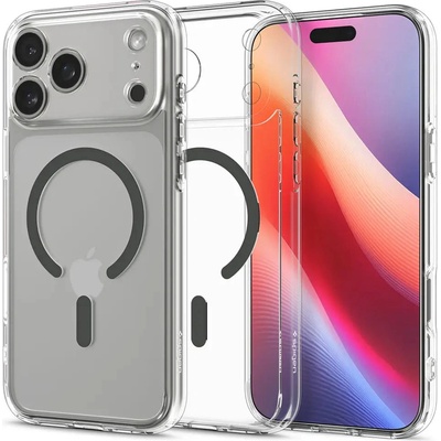 Spigen Калъф Spigen Ultra Hybrid MagSafe за iPhone 17 Pro - Clear Grey (8800283314793)