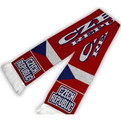 Fanouškovská pletená šála Czech Republic – Sleviste.cz