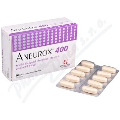 PharmaSuisse ANEUROX 400 30 tabliet