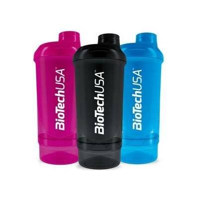 Biotech USA BioTechUSA šejkr Wave+ 500ml + 150ml - černá