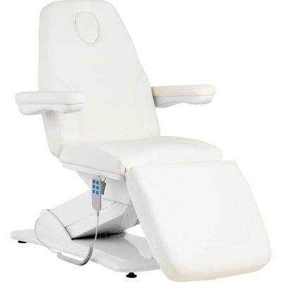 PHYSA BITONTO Elektrické kozmetické lehátko - 3 motory - 300 W - 193 x 62 x 60–85 cm - 150 kg - biele