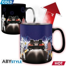 ABYstyle Hrnek Back to the Future měnící se 460 ml
