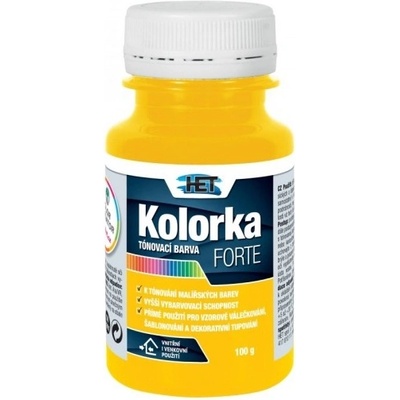 Het Kolorka Forte tónovací barva, 0606 žlutá, 100 g