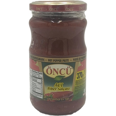 Öncü papriková pasta pálivá 370g