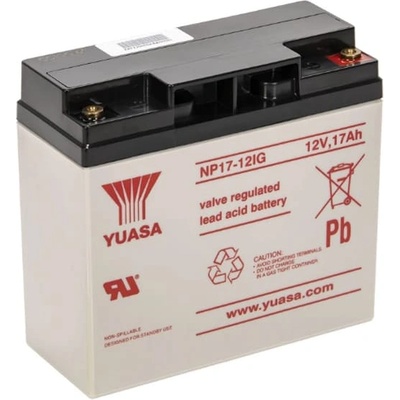YUASA Акумулатор YUASA NP VRLA 17Ah L+ (NP17-12I)