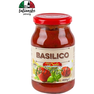 Delizie dal Sole Omáčka na cestoviny s bazalkou 400 g