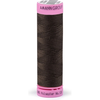 Polyesterové nitě návin 100 m Aspo Amann Varianta: 0432 Chocolate Brown, Balení: 5 ks