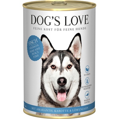 Dog's Love Adult Ryby 6 x 400 g