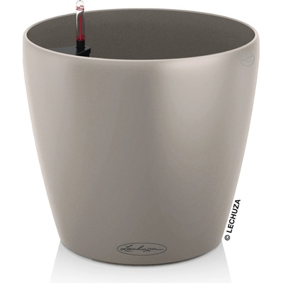 Lechuza Samozavlažovací květináč Classico Color, 28 cm, pískově hnědá – Hledejceny.cz