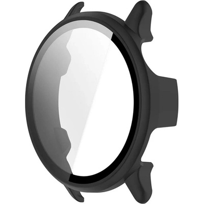 gigapack Garmin Vivoactive 6 GIGAPACK Пластмасова рамка BUMPER, удароустойчива + защитно стъкло за дисплея, ЧЕРНА GP-169918 (GP-169918)