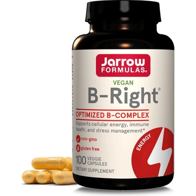 Jarrow Formulas Jarrow B-Right Koenzym B komplex 100 rostlinných kapslí