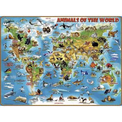 Ravensburger - Puzzle Animals of The World 300 XXL - 300 piese