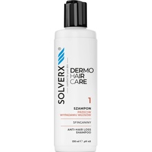 Solverx dermoHAIR šampón proti vypadávaniu vlasov pH 48 250 ml