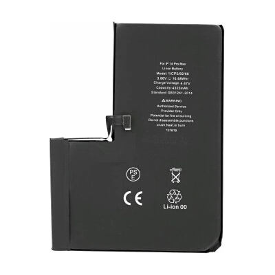 Apple (OEM) Оригинална (OEM) батерия за Apple iPhone 14 Pro Max, 4323 mAh (22822)