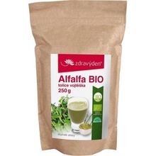 Zdravý den 100% přírodní Alfalfa tolice vojtěška prášok 250 g