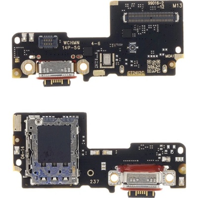 Doska nabíjania a mikrofón Xiaomi Redmi Note 14 Pro 5G (24090RA29G)