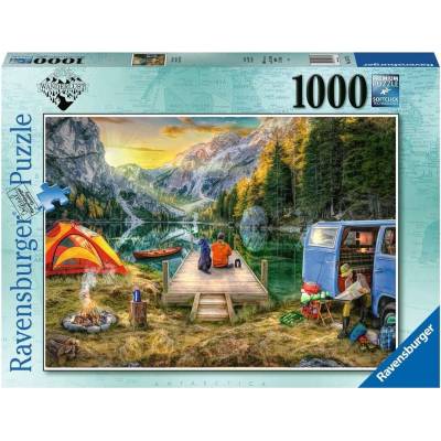 RAVENSBURGER Klidné tábořiště 1000 dílků