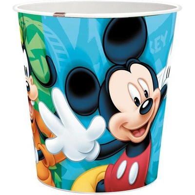 Stor Plastový smetný koš MICKEY MOUSE 02208