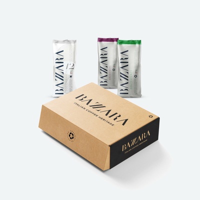 Bazzara Degustační box káva 3 x 250 g