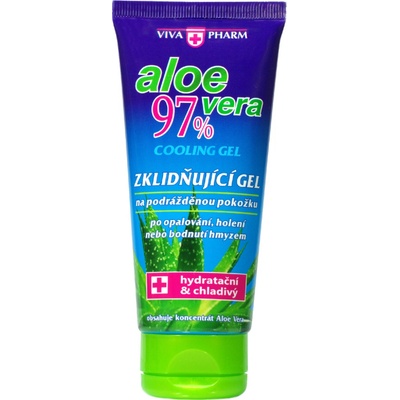 Vivapharm zklidňující gel s Aloe Vera v tubě 100 ml – Sleviste.cz