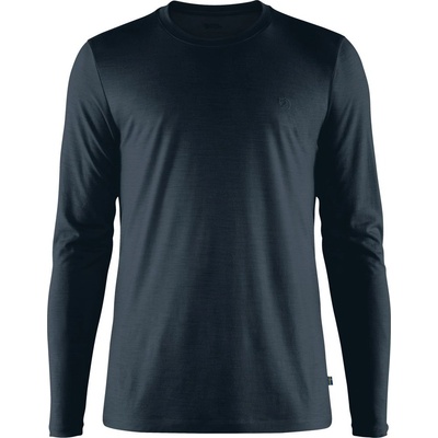 Fjällräven Abisko Wool LS Dark Navy