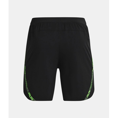 Under Armour Launch SW 7'' Tape Short-BLK čierne/zelené