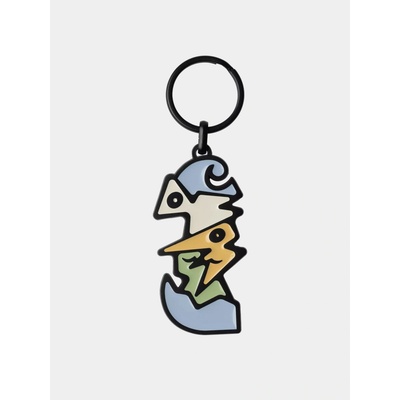 Prívesok na kľúče Carhartt WIP Cubist Keychain multicolor