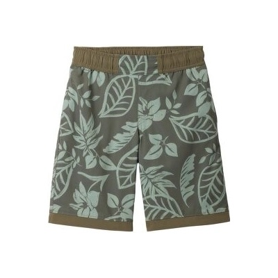 Columbia Sandy Shores Boardshort Boys Stone Green Pasteled Tonal 397 zelená