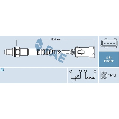 Lambda sonda FAE 77242