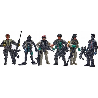 SWAT vojaci 6 ks Armáda Pohyblivé Armáda Counter Strike