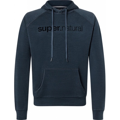 Merino mikina Favourite Hoodie blueberry