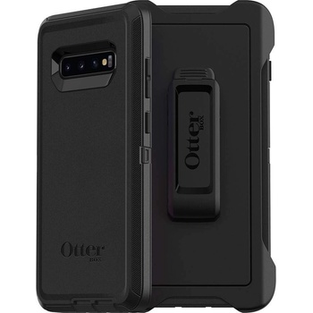 OtterBox Defender Case - изключителна защита за Samsung Galaxy S10 Plus (черен)
