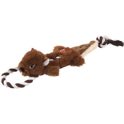 Dog fantasy skinneeez veverička s lanom 35 cm