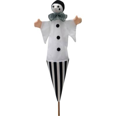 MUB2 Pierot 54 cm 3v1 kornútový maňuška