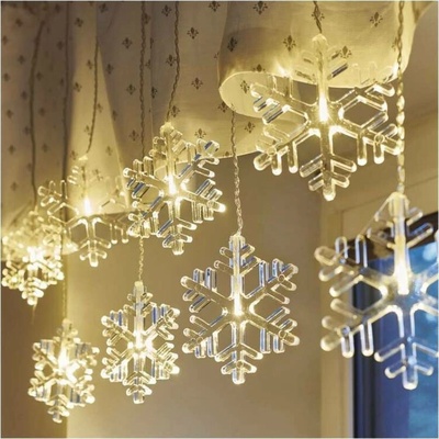 Emos DCGW06 LED vánoční závěs sněhové vločky 84 cm