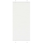 vidaXL Плисирана щора Бяла 90x200 cm Ширина на плата 89, 4 cm Полиестер (4015515)