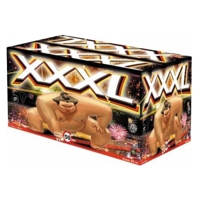 Kompaktní ohňostroj XXXL 50 ran 50 mm