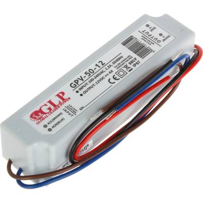 GPV Zdroj pre LED GPV-50-12, 12V/4A 48W IP67