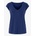 Pieces Тениска Pieces Women's Regular Fit Knitted T-Shirt - Bellwether Blue