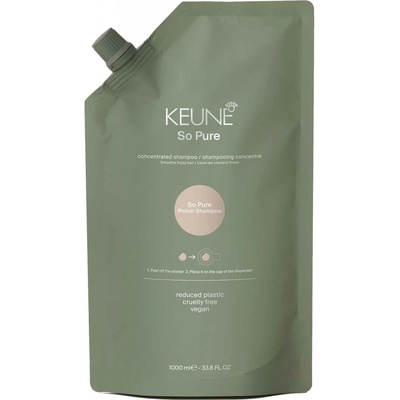 Keune So Pure Polish Shampoo Refill 1000 ml