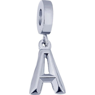 Linda's Jewelry Visací Přívěsek Písmeno A chirurgická ocel IP065