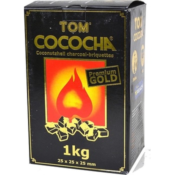 Tom Coco Uhlíky 1 kg Gold