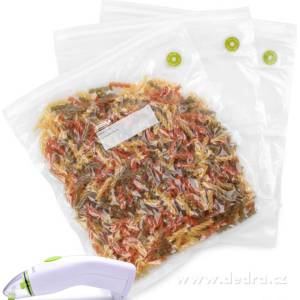 Dedra AIR BAG® | 3 бр. | вакуумни торбички с цип 6 л с клапан