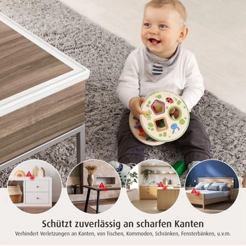 reer 82040 Reer мек протектор за ръбове бял (4013283820407)